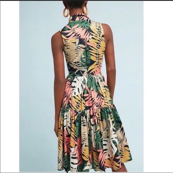 Eri + Ali Foliage Shirt Dress - Picture 2 of 3